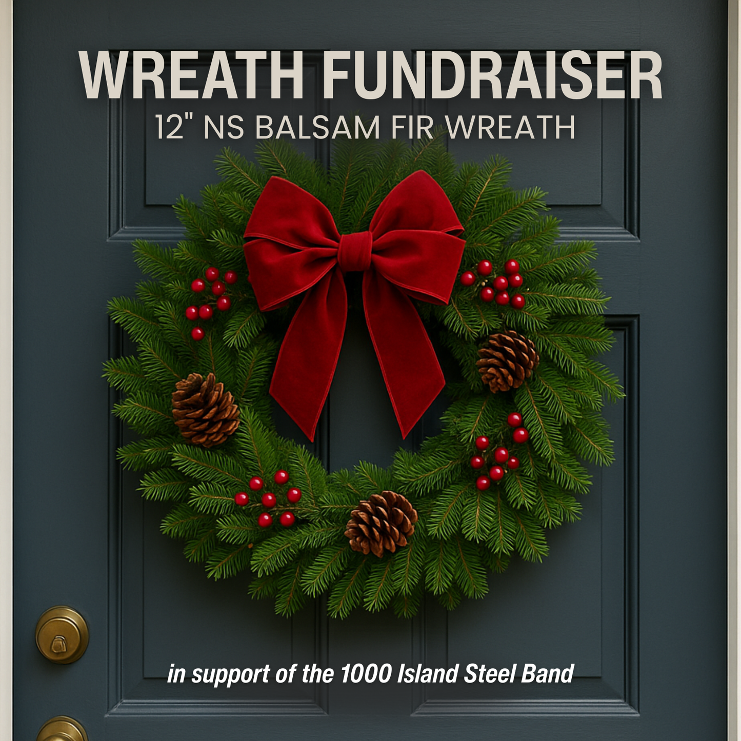 12" Nova Scotia Balsam Fir Wreath