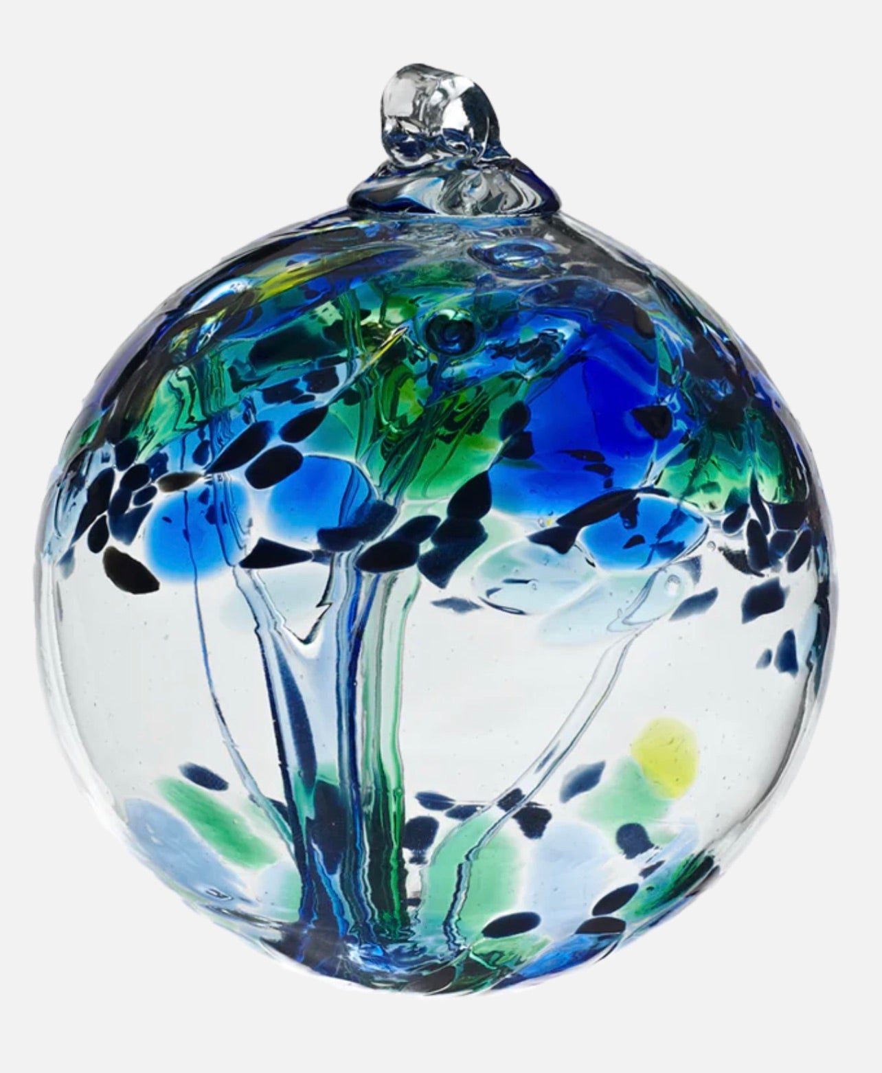 6" Tree of Kindness Blown Glass ball